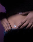 Botanical Whisper Belly Button Ring