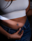 Ember Rise Belly Button Ring