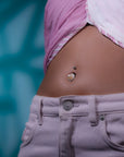 Golden Dawn Belly Button Ring