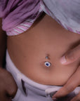 Starlight Blossom Belly Button Ring