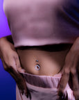 Luminous Loop Belly Button Ring