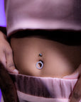 Luminous Loop Belly Button Ring