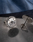 Polaris Compass Silver Studs