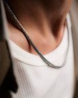 Phantom Line Men's Silver Chain