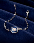 Azure Majesty Silver Bracelet