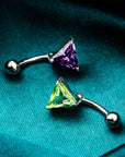 Prism Glow Belly Button Ring