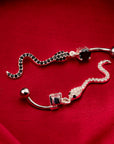 Serpent Luxe Belly Button Ring