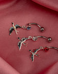 Wings of Freedom Belly Button Ring