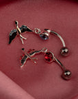 Wings of Freedom Belly Button Ring