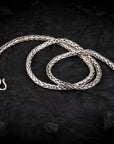 Viper's Loop Men's Silver Chain