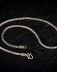 Infinity Braid Men's Silver Chain