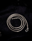 Mystic Weave Men's Silver Chain