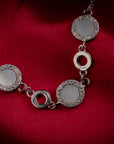 Aurora Harmony Silver Bracelet