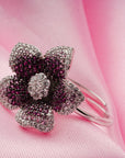 Eos Blossom Silver Ring