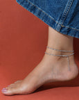 Miraya Silver Anklet