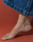 Naia Silver Anklet