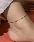 Elayna Silver Anklet