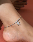 Cari Silver Anklet