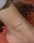 Kana Silver Anklet