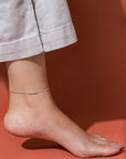 Kana Silver Anklet