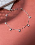 Aviva Silver Anklet