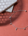 Naia Silver Anklet