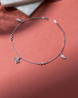 Avaluna Silver Anklet