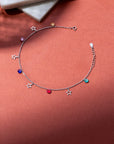 Sirius Silver Anklet