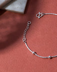 Elayna Silver Anklet