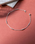 Danyi Silver Anklet