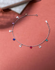 Grace Silver Anklet