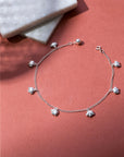 Elea Silver Anklet