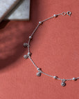 Sunna Silver Anklet