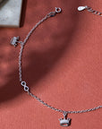 Amishta Silver Anklet