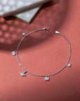 Eviana Silver Anklet