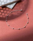 Elisa Silver Anklet