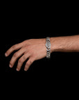 ‘Ride to Live’ Men’s Silver Bracelet