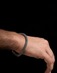 Majestic Mesh Men’s Silver Bracelet