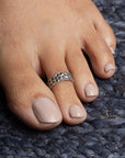 Lois Silver Toe Ring