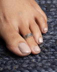 Thea Silver Toe Ring
