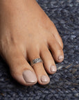 Gul Silver Toe Ring