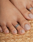 Asmee Silver Toe Ring