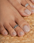 Raahi Silver Toe Ring