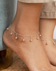 Lana Silver Anklet