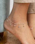 Aelin Silver Anklet