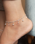 Raya Silver Anklet