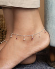 Sadira Silver Anklet