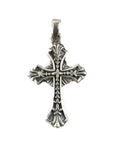 Gothic Cross Silver Pendant