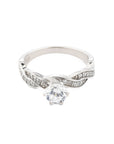 Anika Gemstone Silver Ring