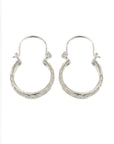 Urmi Ethnic Silver Earrings